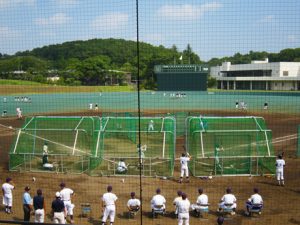 大学の球場