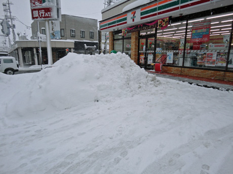 大雪の様子